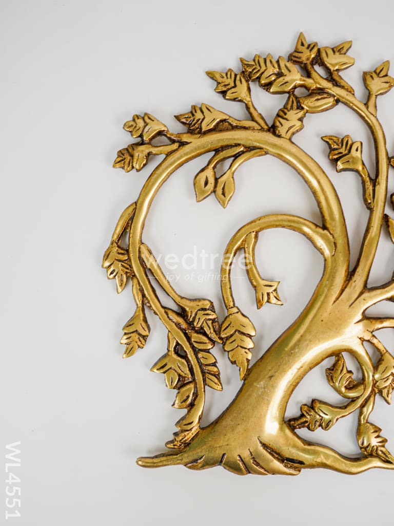 Brass Tree Frame - Wl4551 Wall Hanging