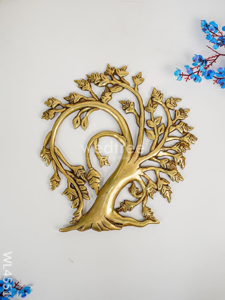 Brass Tree Frame - Wl4551 Wall Hanging