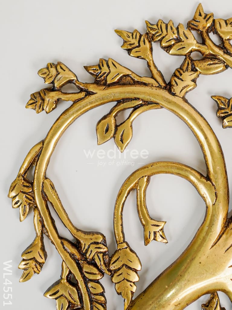 Brass Tree Frame - Wl4551 Wall Hanging