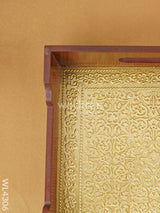 Brass Decorative Tray - Wl4306 Wooden Trays