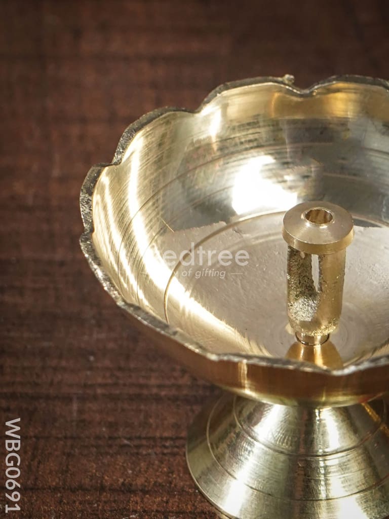 Brass Diya - 2 Inch Wbg0691 Diyas