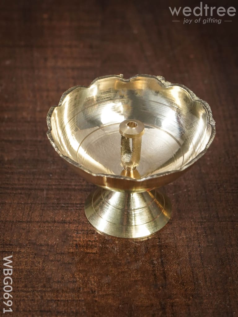 Brass Diya - 2 Inch Wbg0691 Diyas