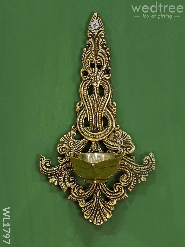 Brass Diya Wall Hanging - Wl1797