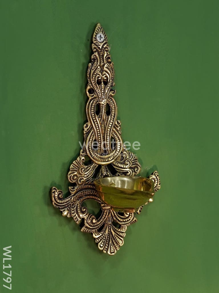 Brass Diya Wall Hanging - Wl1797