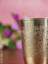 Brass - Engraved Glass Wl3243 Utility