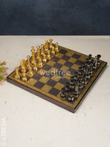 Brass Finish Chess Board - 10X10 Wl2817 Utility