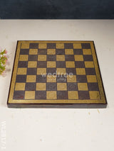 Brass Finish Chess Board - 10X10 Wl2817 Utility