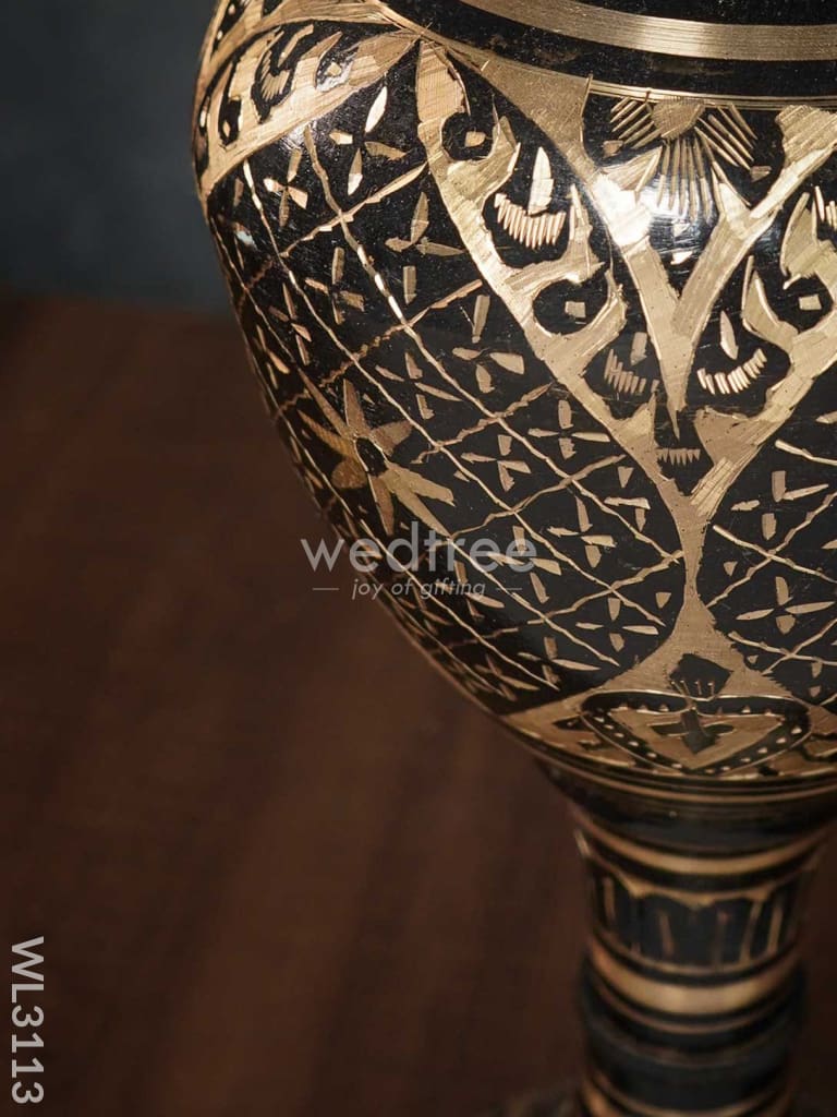 Brass Flower Vase - 20 Inch Wl3113 Vases