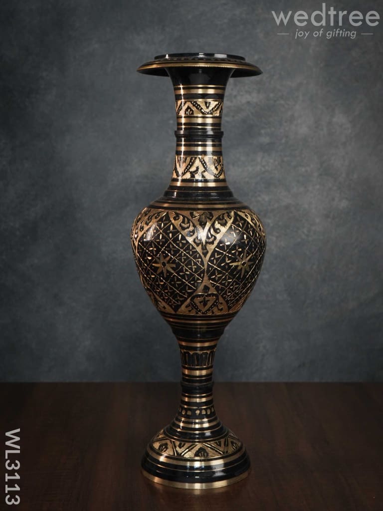 Brass Flower Vase - 20 Inch Wl3113 Vases