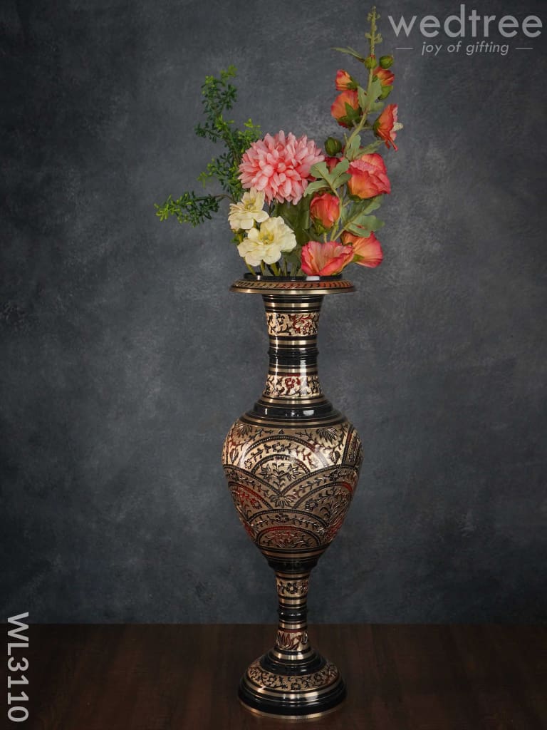 Brass Flower Vase - 24 Inch Wl3110 Vases