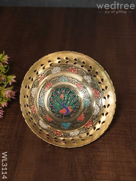 Brass Fruit Bowl - Wl3114 Pooja Utility