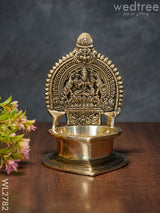 Brass Gajalakshmi Diya - Wl2782