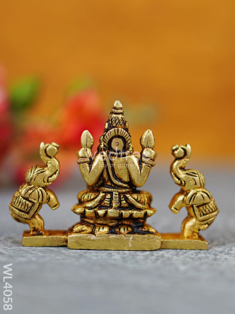 Brass Gajalakshmi Idol - Wl4058 Figurines