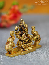 Brass Gajalakshmi Idol - Wl4058 Figurines