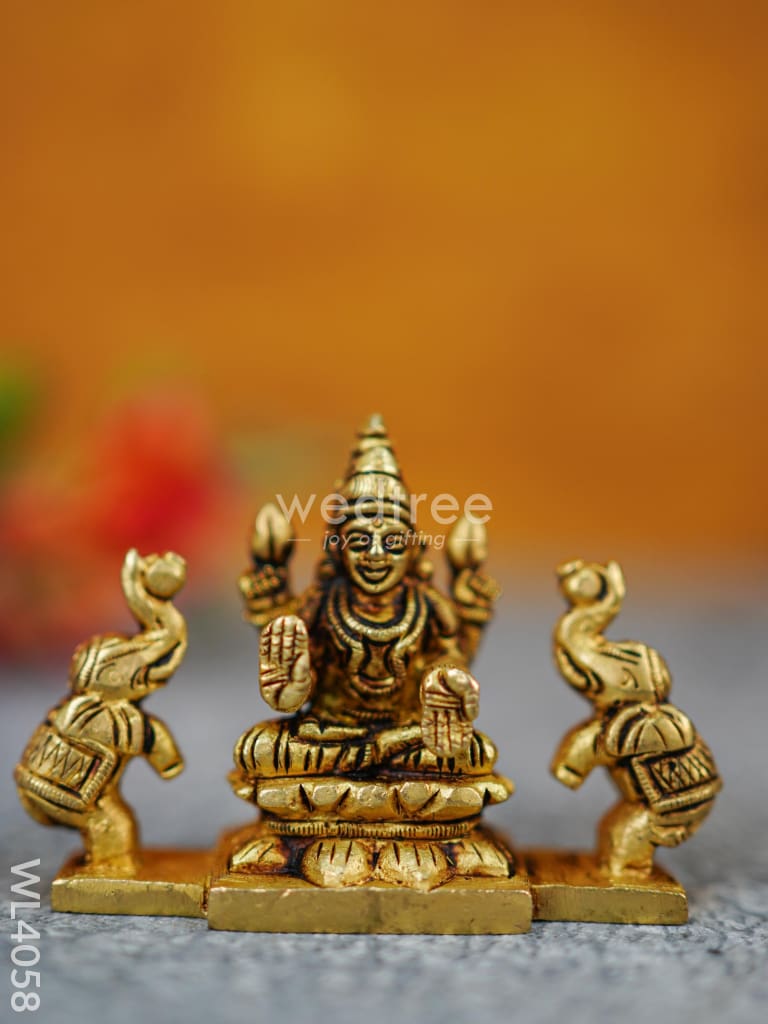 Brass Gajalakshmi Idol - Wl4058 Figurines