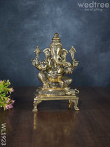 Brass Ganesha Idol - Wl1923 Figurines