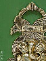 Brass Ganesha Wall Hanging - Wl2233 Figurines