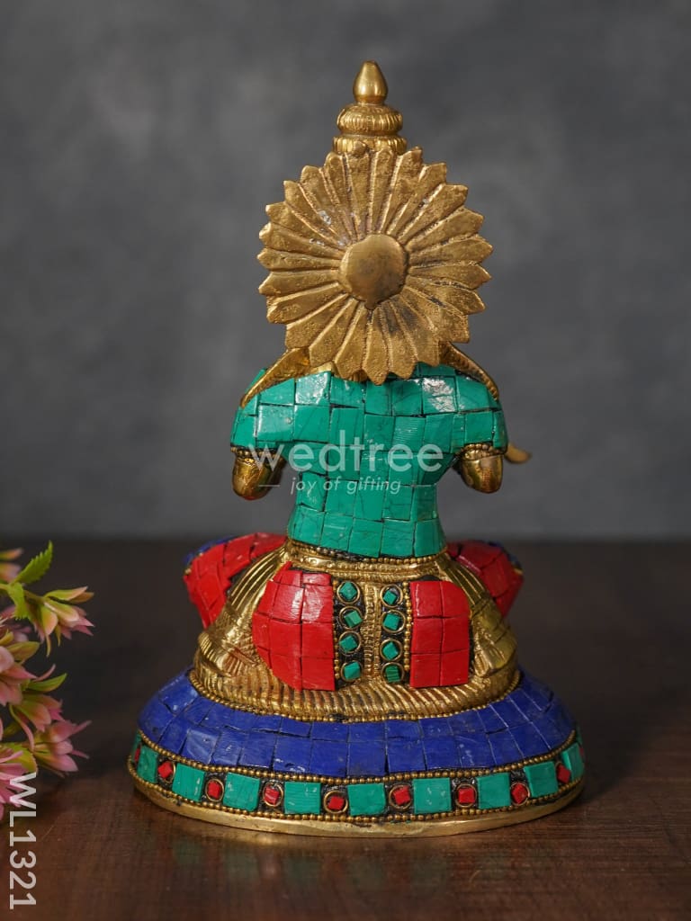 Brass Goddess Annapoorna - Wl1321 Figurines