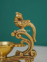 Brass Handle Diya - Wl4356