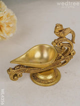 Brass Handle Diya - Wl4356