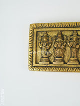 Brass Hanging Dasavathar Frame - Wl2537 Wall