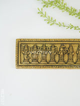 Brass Hanging Dasavathar Frame - Wl2537 Wall