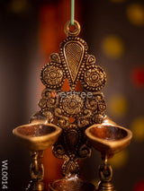 Brass Hanging Diya - Wl0014