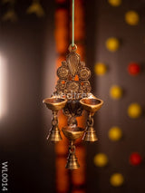 Brass Hanging Diya - Wl0014