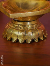 Brass Kalpavriksha Tree Diya With Base - Wl3603