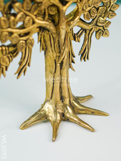 Brass - Kalpavriksha Tree With Roots Wl2092 Decor