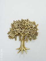 Brass Kalpavriksha Tree With Roots - Wl2552 Decor