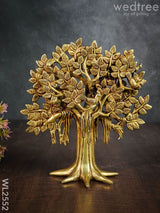 Brass Kalpavriksha Tree With Roots - Wl2552 Figurines