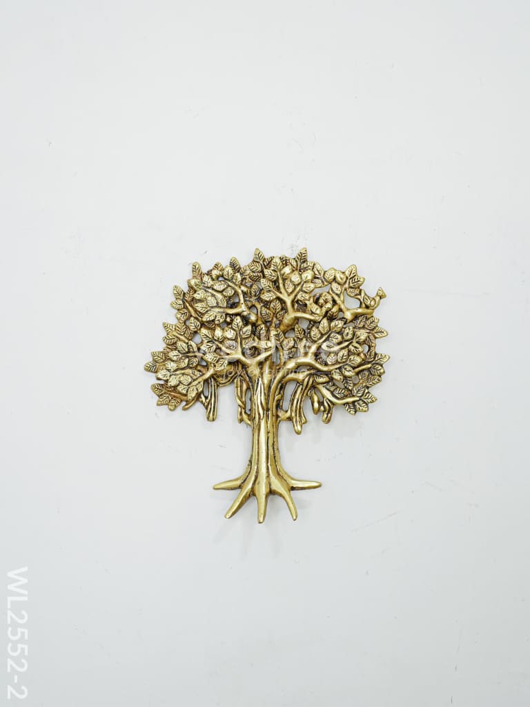 Brass Kalpavriksha Tree With Roots - Wl2552 Decor