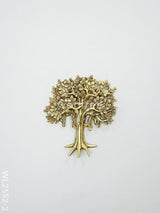 Brass Kalpavriksha Tree With Roots - Wl2552 Decor