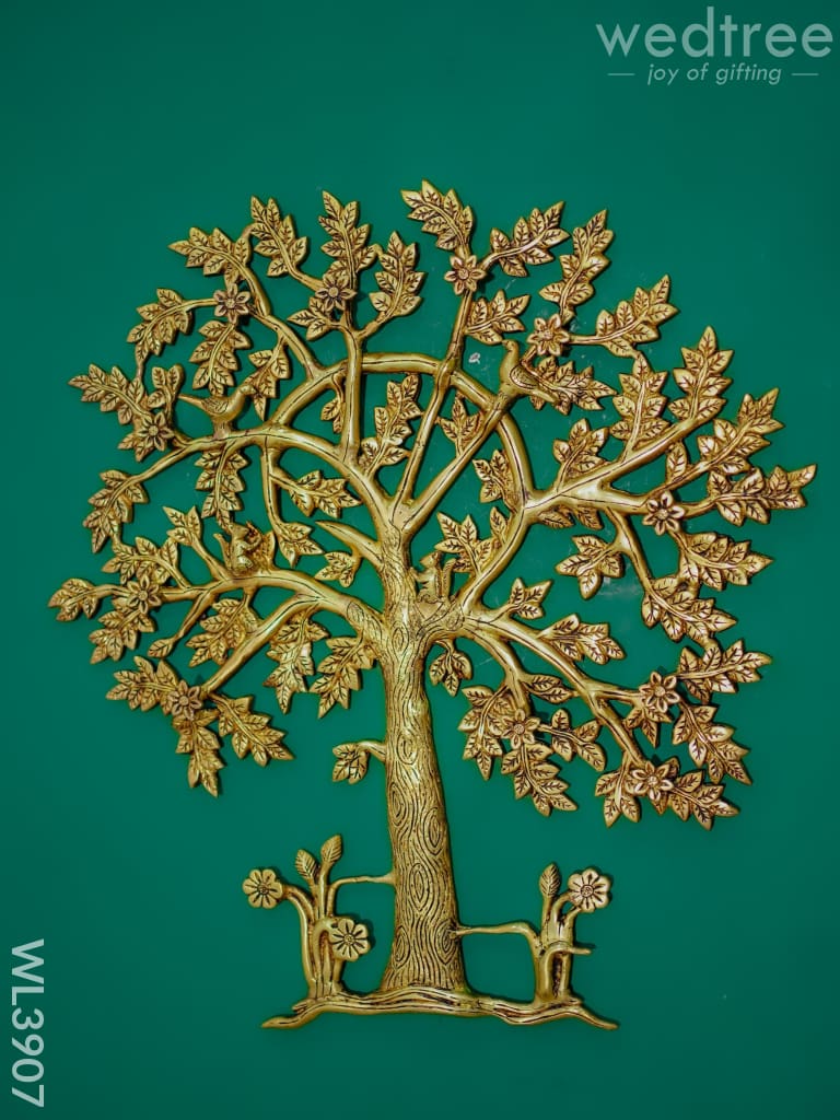 Brass Kalpavriksha Tree - Wl3907 Decor