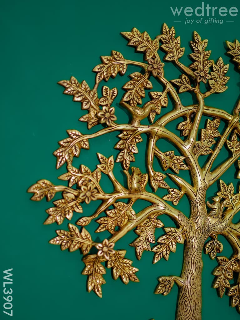 Brass Kalpavriksha Tree - Wl3907 Decor