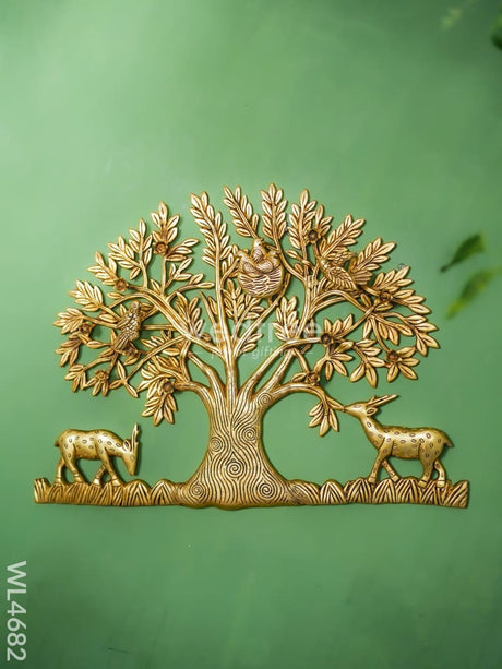 Brass Kalpavriksha Tree - Wl4682 Decor