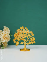 Brass Kalpavriksha Tree - Yellow Antique Finish Wl0055-3 Decor