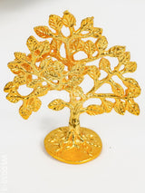 Brass Kalpavriksha Tree - Yellow Antique Finish Wl0055-3 Decor