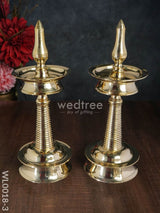 Brass Kerala Diya - Wl0018 12 Inches