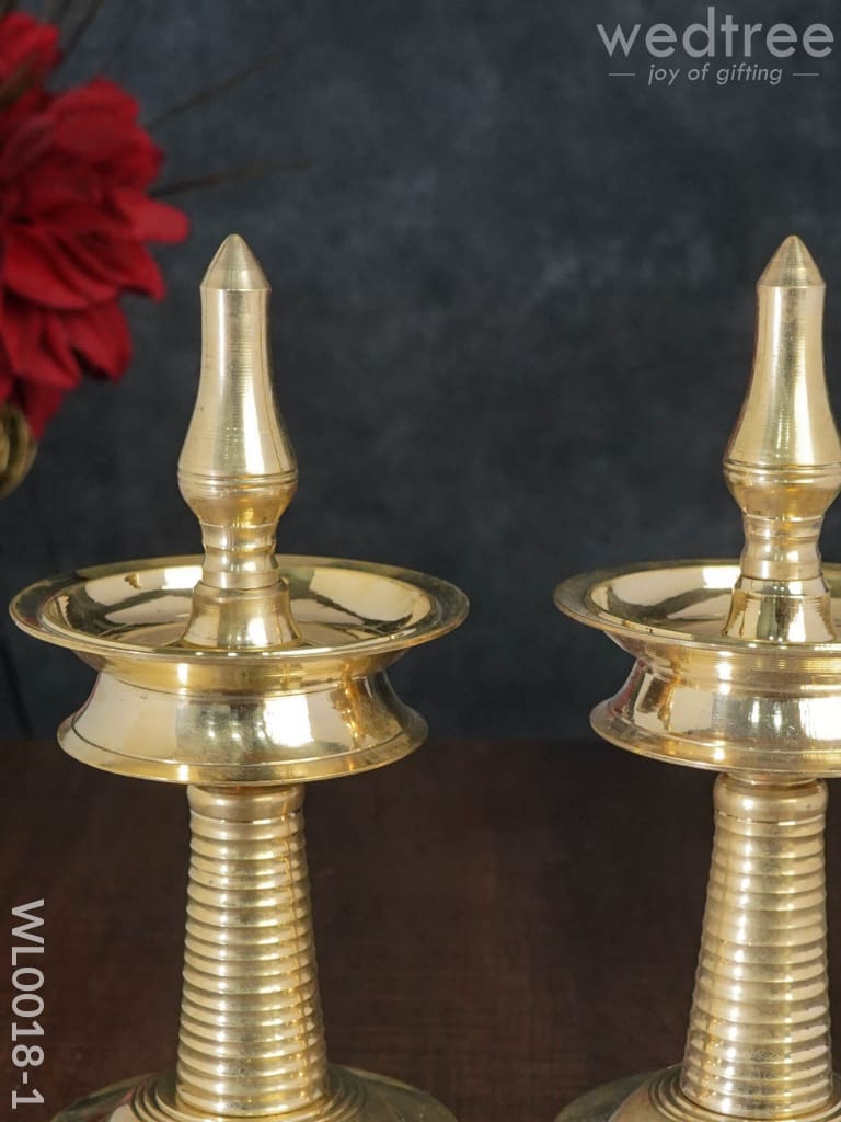 Brass Kerala Diya - Wl0018