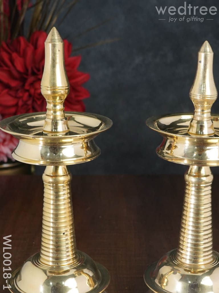 Brass Kerala Diya - Wl0018