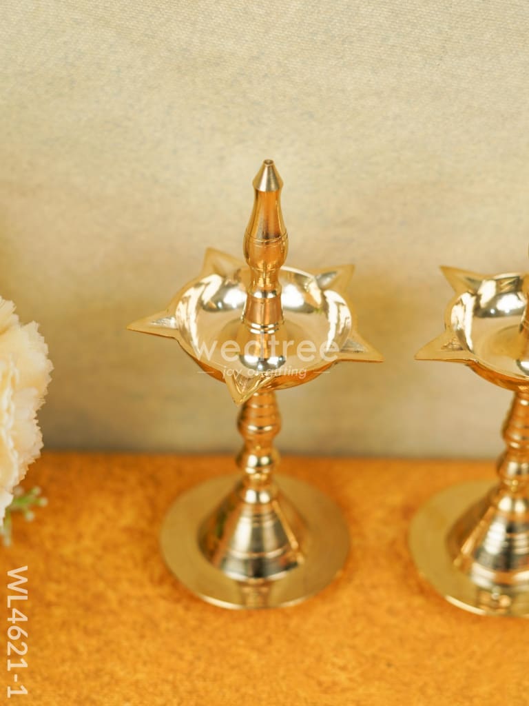 Brass Kerala Diya - Wl4621