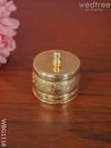 Brass Kumkum Holder - Wbg1118 Holders