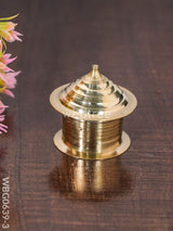 Brass Kumkum Holder - Wbg0639 (2 Inch) Holders