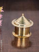 Brass Kumkum Holder - Wbg0639 (2.2 Inch) Holders