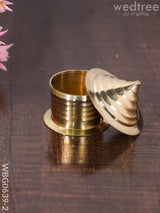 Brass Kumkum Holder - Wbg0639 Holders