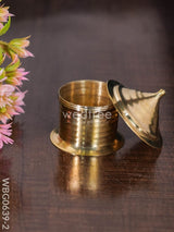 Brass Kumkum Holder - Wbg0639 Holders