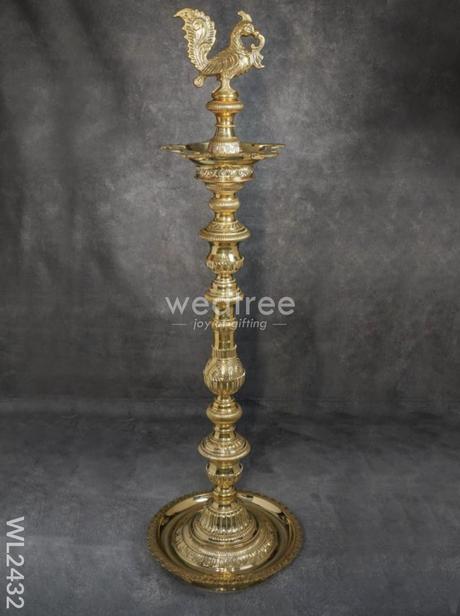 Brass Kuthu Vilakku - Wl2432 Diya