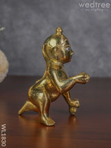 Brass Laddu Gopal 5.5Inch - Wl1830 Figurines